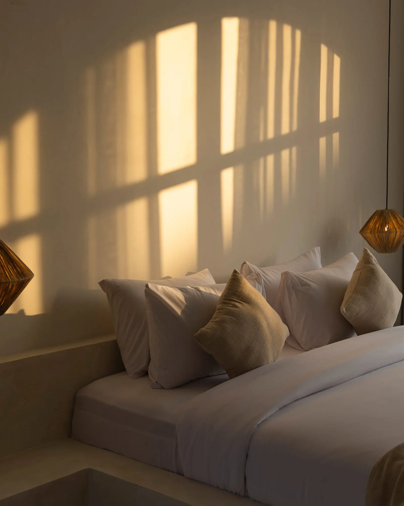 Beach Villas Canggu bright living space opening to the pool